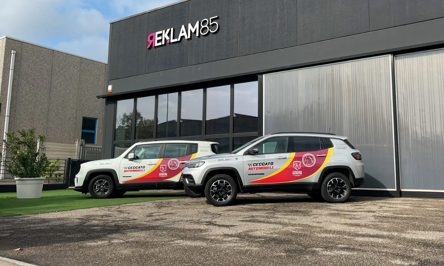 Wrapping Jeep per Ceccato Automobili