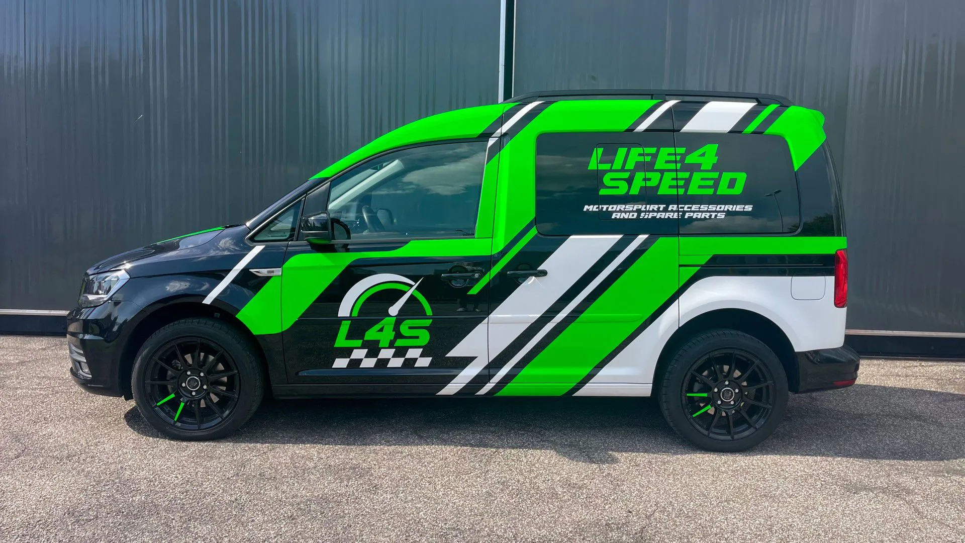 Wrapping Furgone Life 4 speed