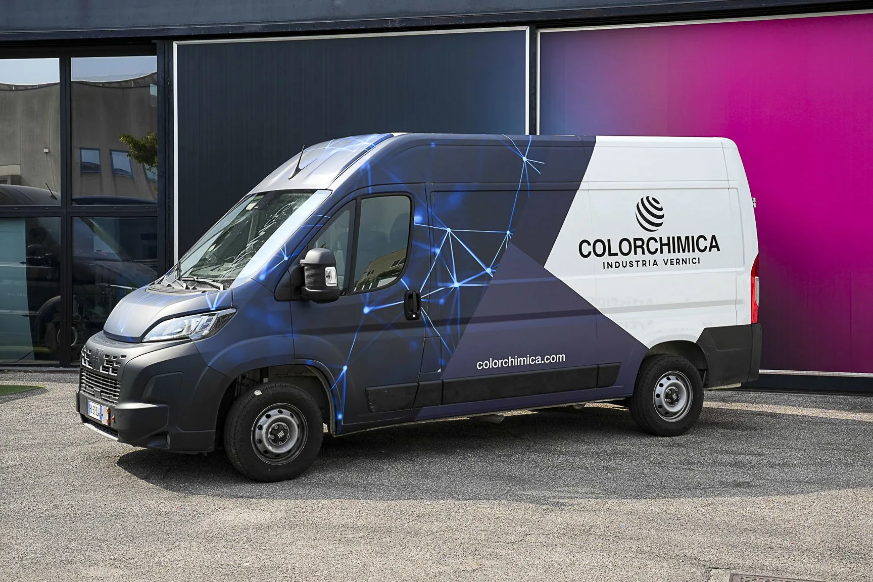 wrapping furgone colorchimica
