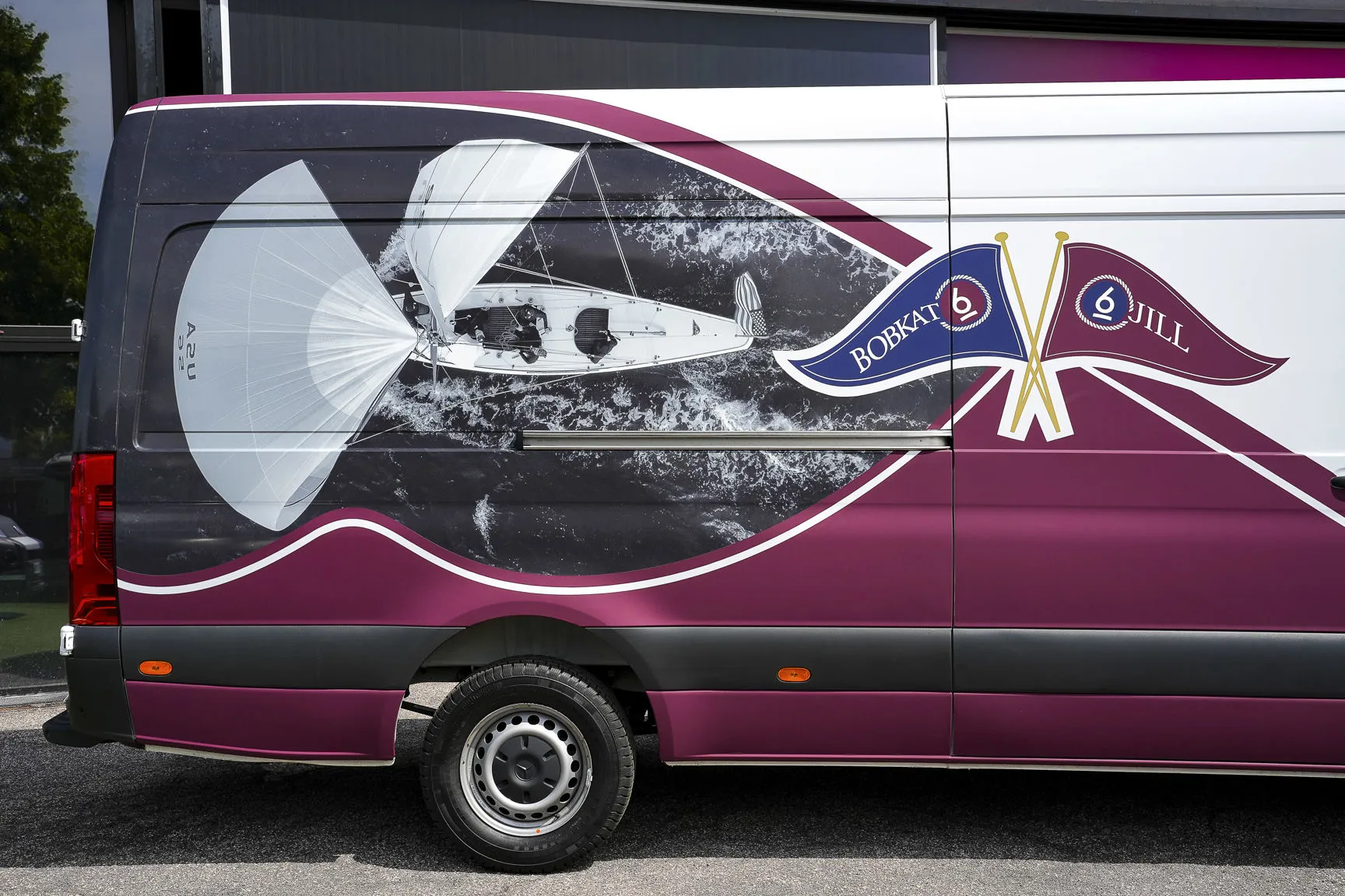 wrapping grafica vela